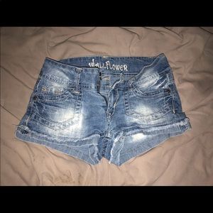 Jean shorts